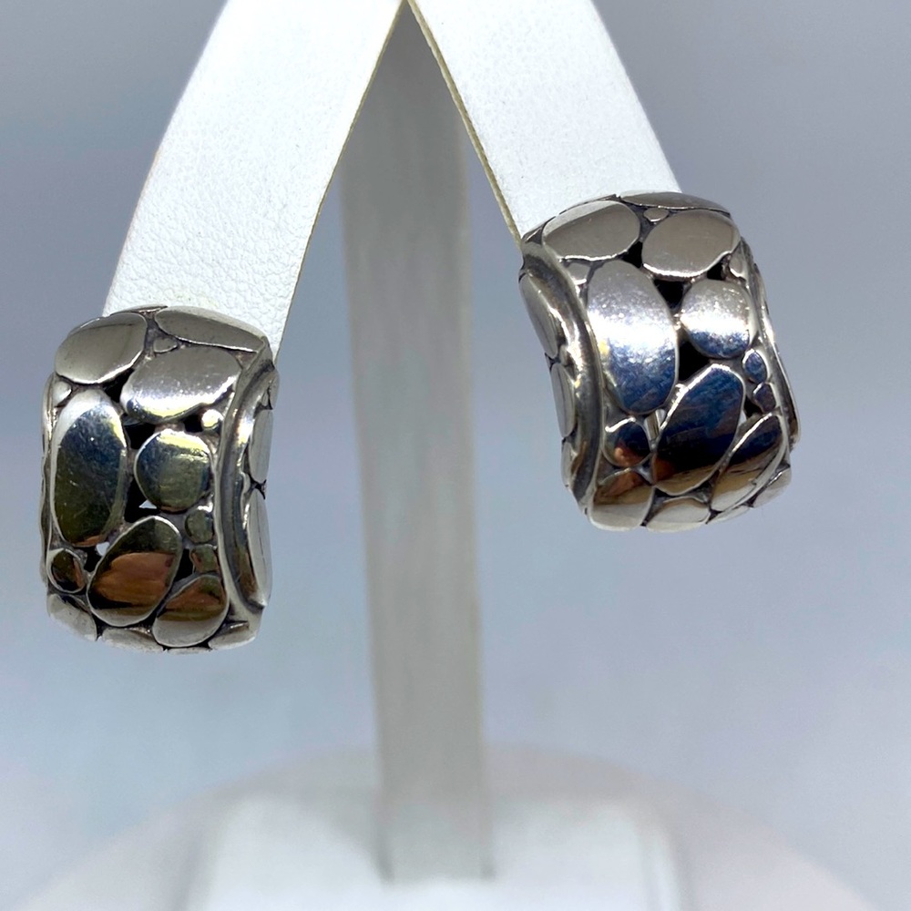 John Hardy Kali Silver Earrings